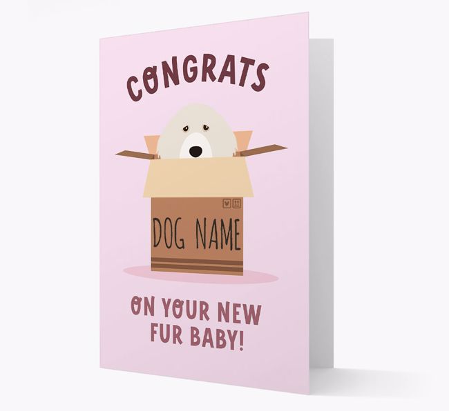 Congrats On Your New Fur Baby: Personalised {breedFullName} Card